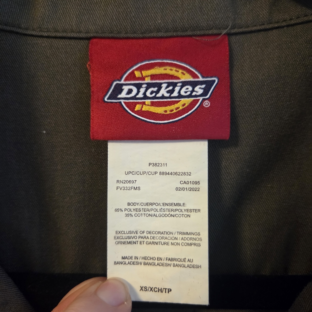Dickies Moss Green Coverall - Picture 7 of 7